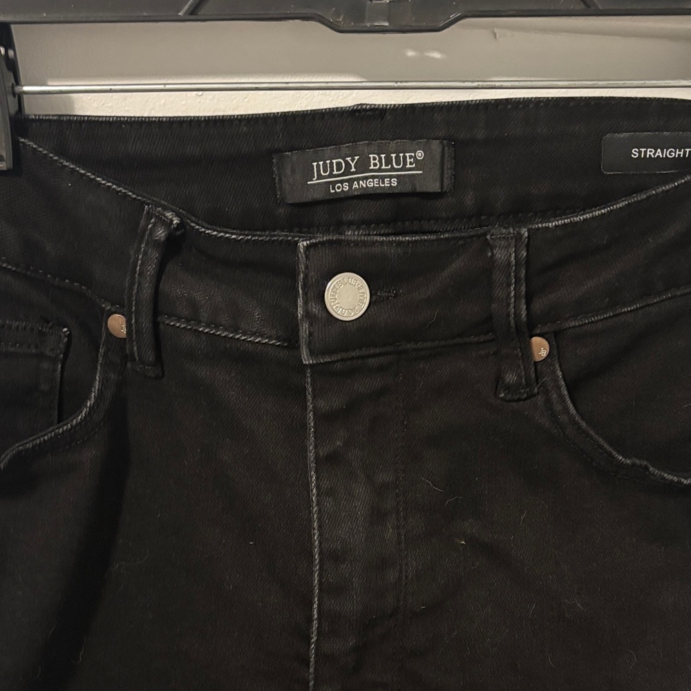 Judy Blue Women's Black Denim Jeans- Stretchy 14W